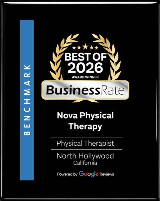 BusinessRate Best of 2026 award winner for Nova Physical Therapy