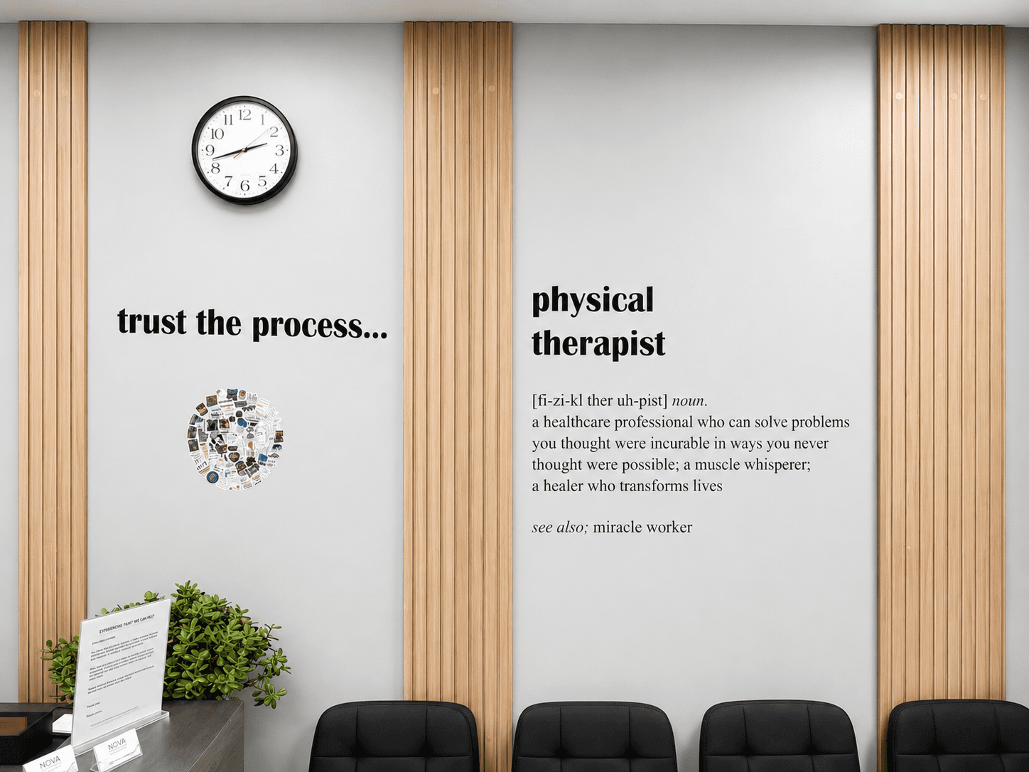 Nova Physical Therapy waiting area