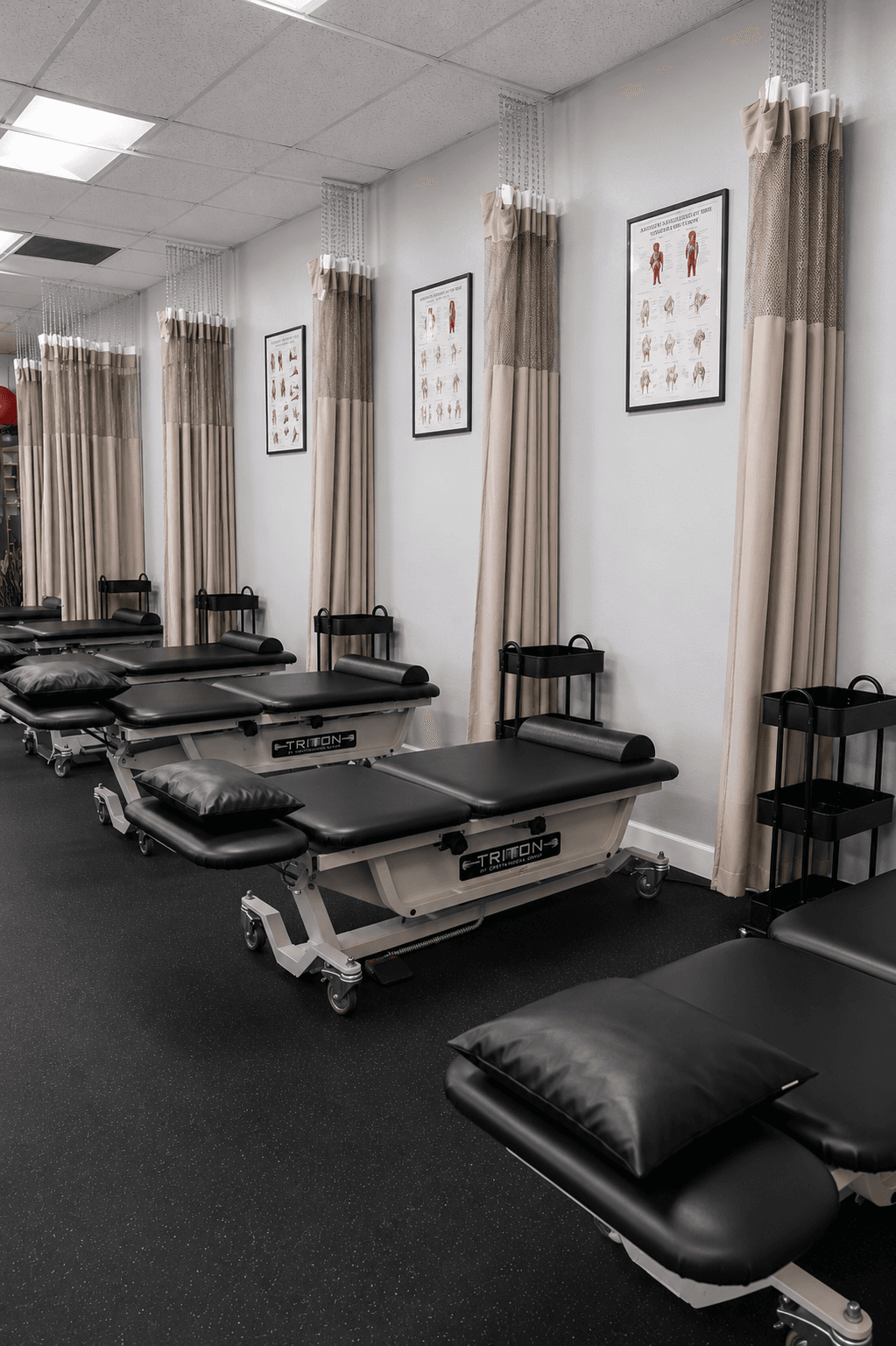 Nova Physical Therapy treatment tables